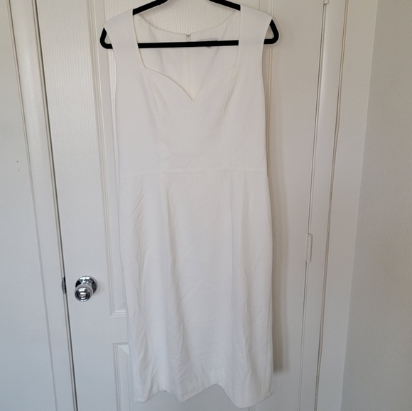 Dress The Population White Elle Sheath Dress XXL - Picture 5 of 9